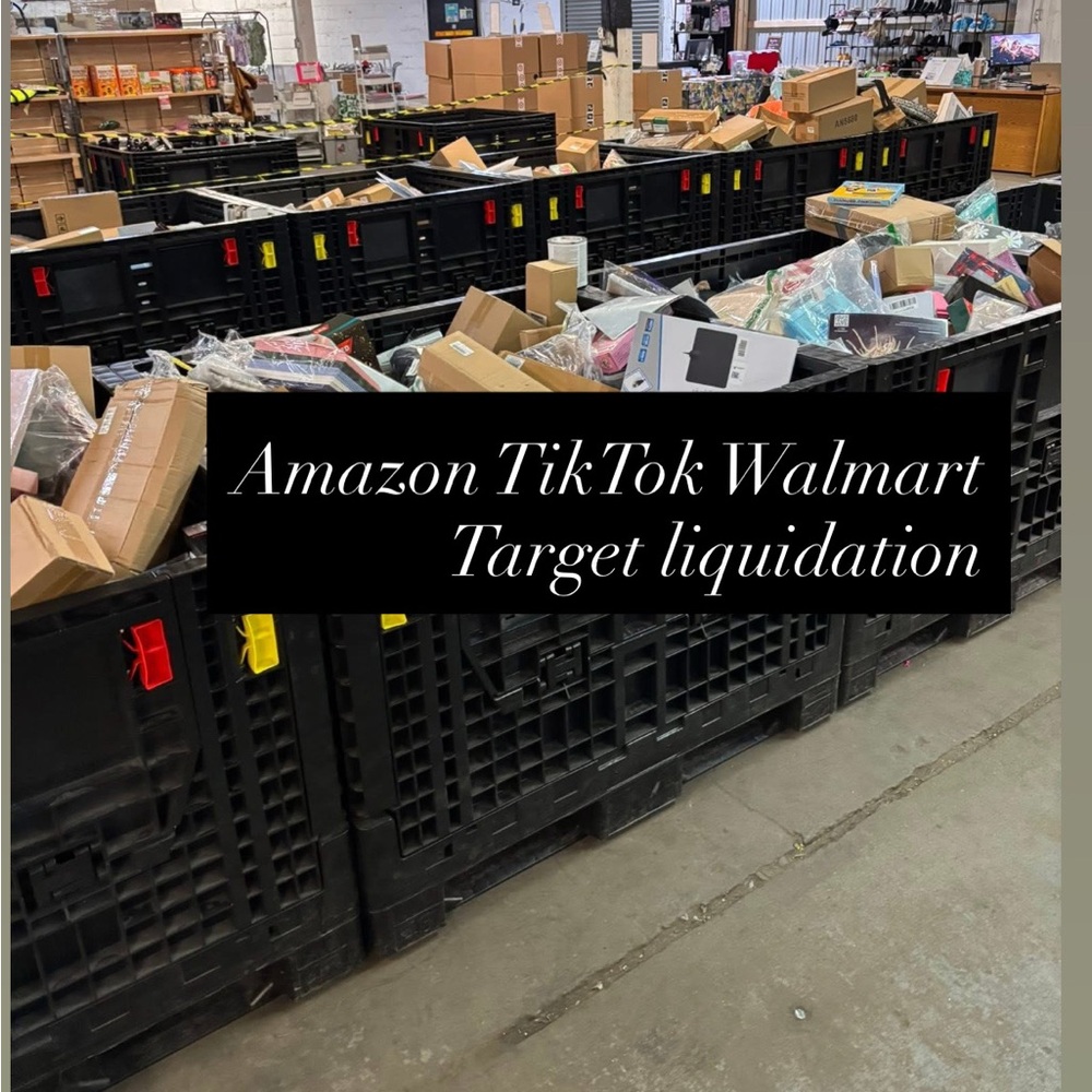 Small box Amazon Tiktok Walmart target TJ max Mystery return Liquidation